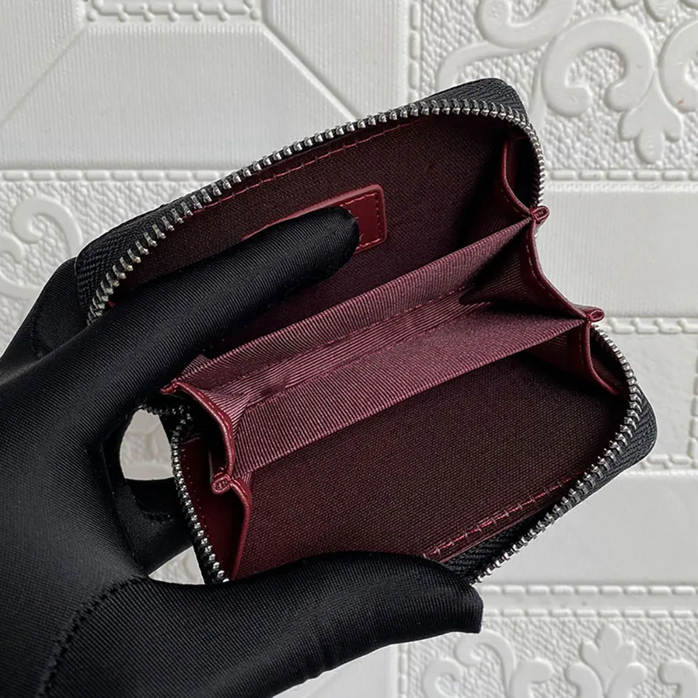 Luxury Brand High Quality Ball Grain Leather Coin Purse Female Zipper Caviar Card Case Credit Card Bag Wallet Short Top Designer
Luxury Brand High Quality Ball Grain Leather Coin Purse Female Zipper Caviar Card Case Credit Card Bag Wallet Short Top Designer