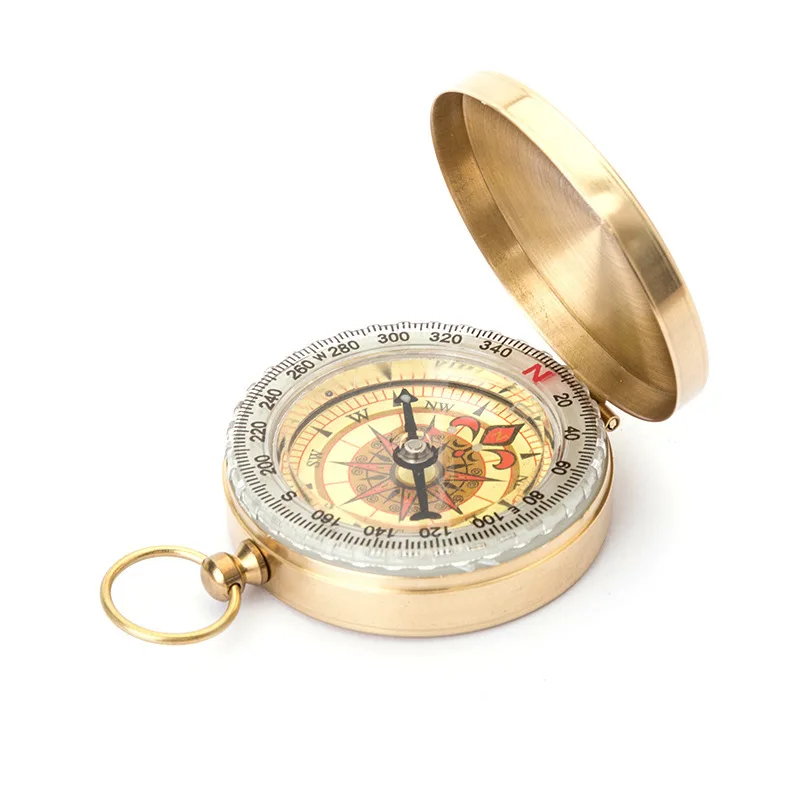 Pure copper compass watch with luminous pocket watch compass portable outdoor multifunction kanpas compass
Pure copper compass watch with luminous pocket watch compass portable outdoor multifunction kanpas compass