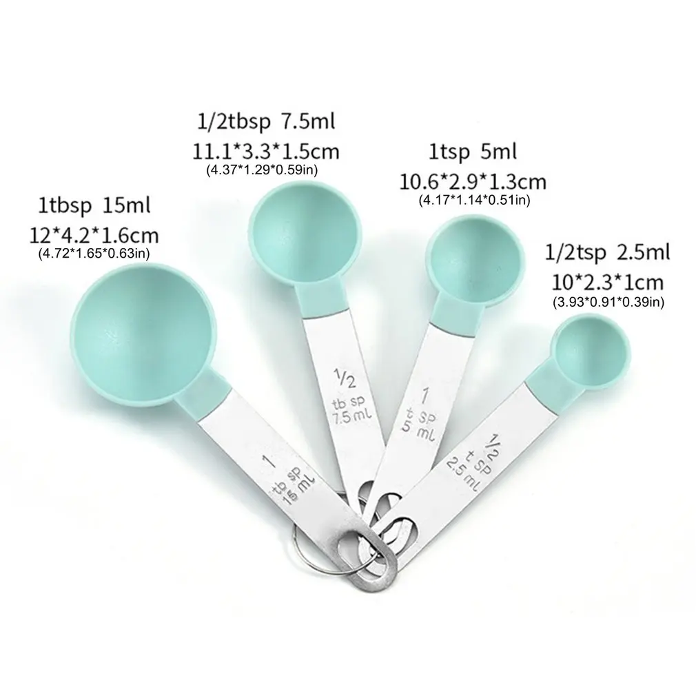 4pcs Stainless Steel PP Measuring Cups Kitchen Scale Design Measuring Cups Baking Cooking Tools Set Kitchen Supplies
4pcs Stainless Steel PP Measuring Cups Kitchen Scale Design Measuring Cups Baking Cooking Tools Set Kitchen Supplies