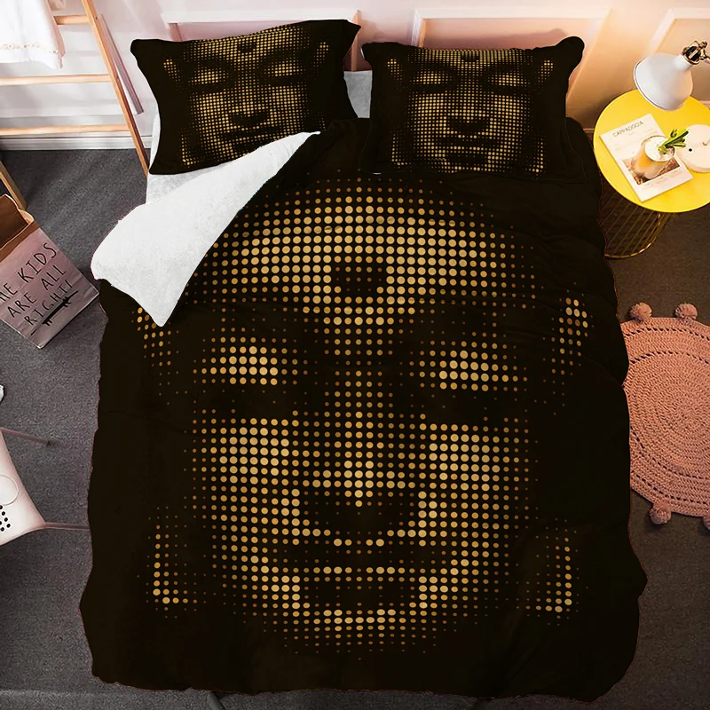 Fantasy Buddha Statue Bedding Set Comforter 3D Print Luxury Duvet Cover Set Home Textile Decoration Adult Queen King Single Size
Fantasy Buddha Statue Bedding Set Comforter 3D Print Luxury Duvet Cover Set Home Textile Decoration Adult Queen King Single Size