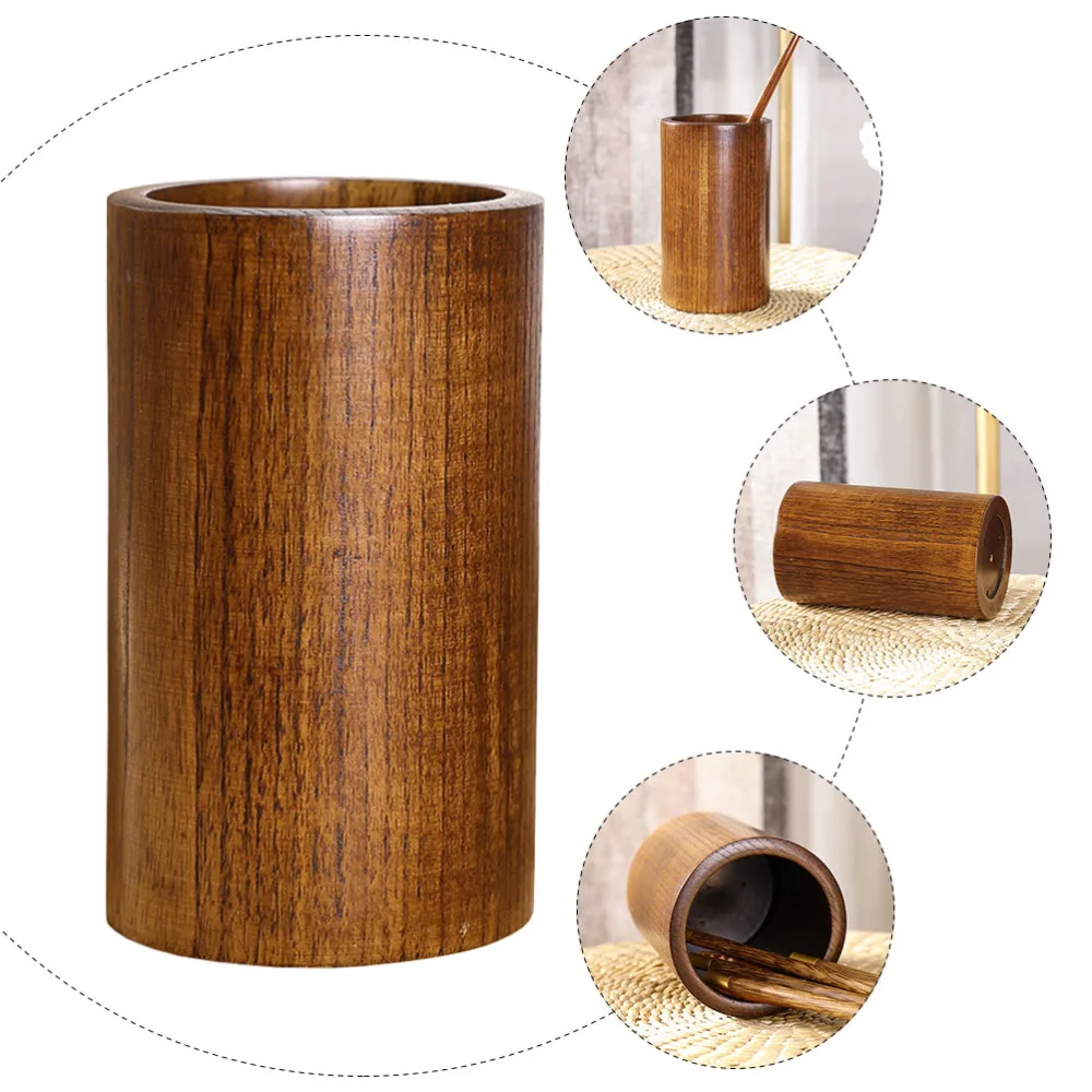 1pc Household Wooden Chopsticks Holder Exquisite Wooden Pen Storage Container
1pc Household Wooden Chopsticks Holder Exquisite Wooden Pen Storage Container