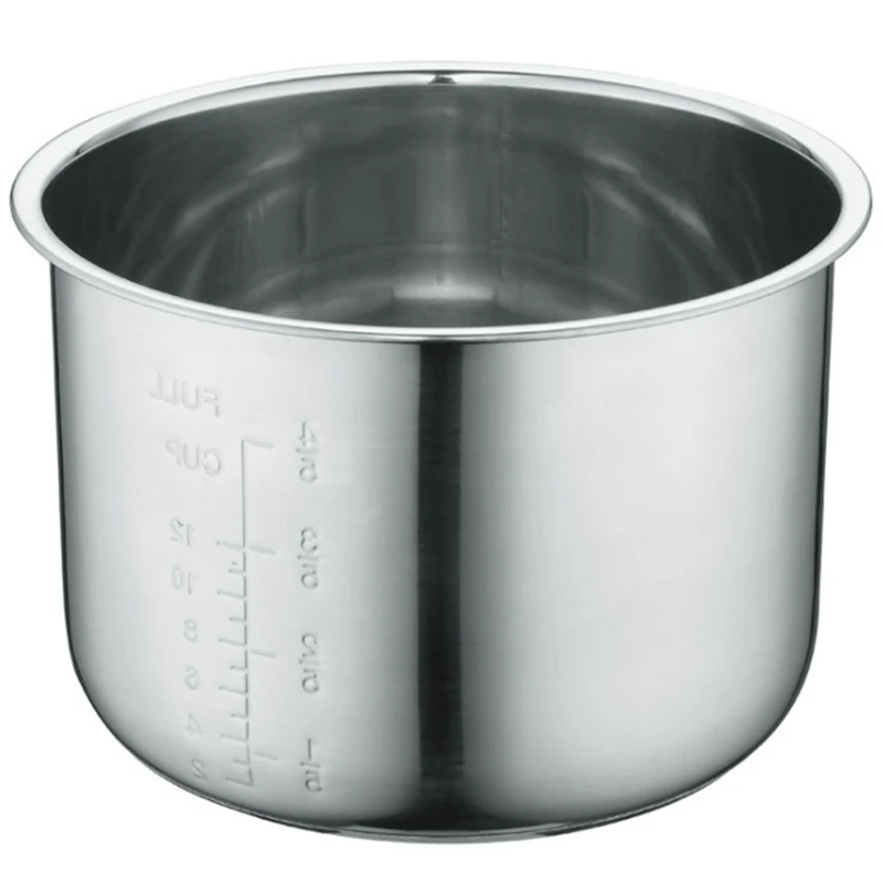 Power Cooker Stainless Steel Replacement Inner Pot Insert Liner Accessory Insert Liner XL Compatible with 5 Quart Cooker
Power Cooker Stainless Steel Replacement Inner Pot Insert Liner Accessory Insert Liner XL Compatible with 5 Quart Cooker