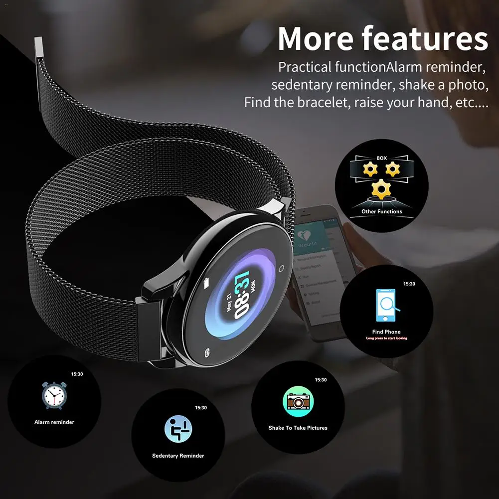 Smart Watch 4 Smart Bracelet Heart Rate Blood Pressure Monitoring Health Reminder Smartband Monitor Health Waterproof Smart Band
Smart Watch 4 Smart Bracelet Heart Rate Blood Pressure Monitoring Health Reminder Smartband Monitor Health Waterproof Smart Band