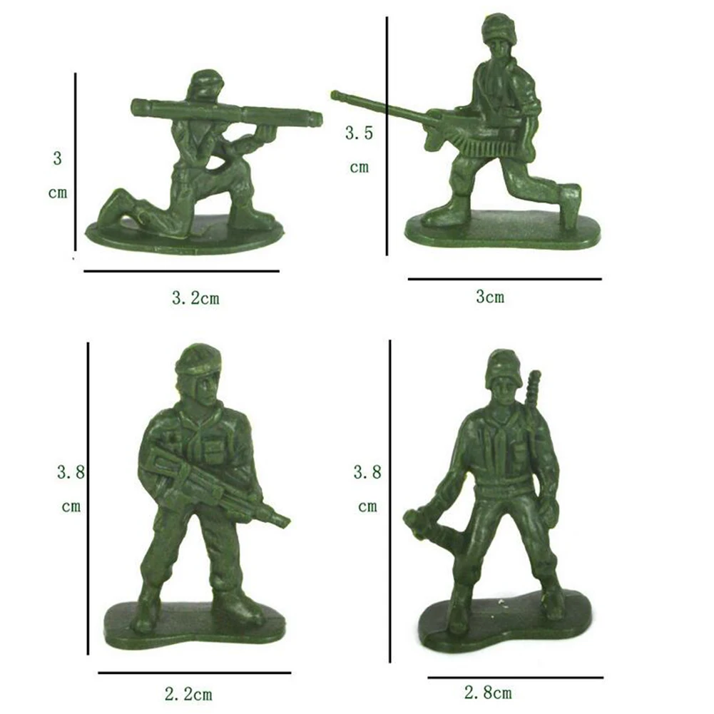 100Pcs Mini Classic Military Soldiers Figures Models Playset Desk Decor Toddler Army Men Kids Toy Gift Accessories Children Toy
100Pcs Mini Classic Military Soldiers Figures Models Playset Desk Decor Toddler Army Men Kids Toy Gift Accessories Children Toy