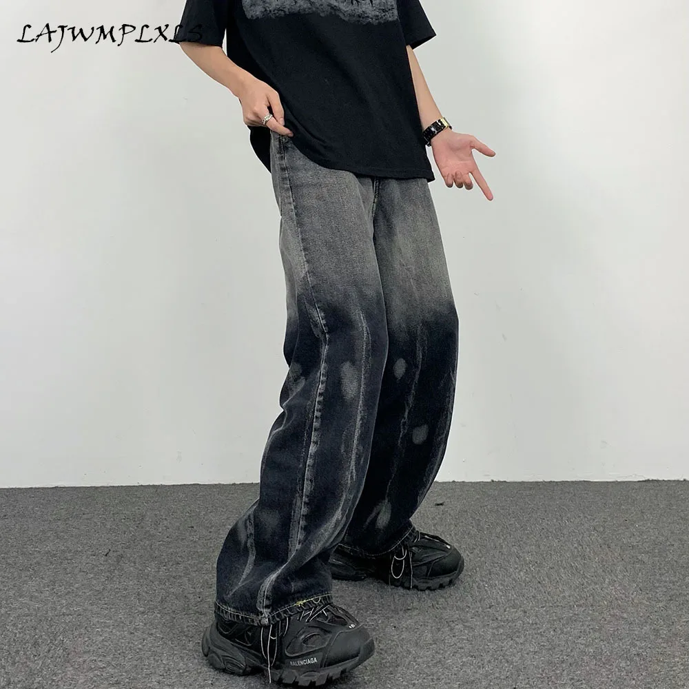 Streetwear Black-gray tie-dye Men's Pants Loose Straight Women's Jeans Korean Style Fashion Pants Casual 2021 New Clothing
Streetwear Black-gray tie-dye Men's Pants Loose Straight Women's Jeans Korean Style Fashion Pants Casual 2021 New Clothing