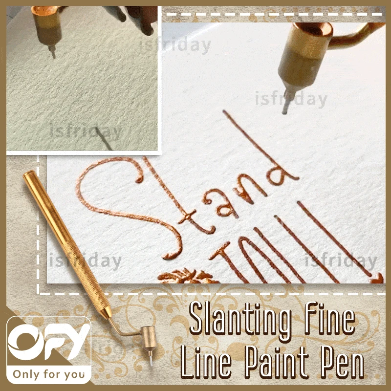 OFY® Slanting Fine Line Paint Pen Precision Touch Up Paint For Rock Chips And Scratch Repair Sign Pen Rock Painting Accessory
OFY® Slanting Fine Line Paint Pen Precision Touch Up Paint For Rock Chips And Scratch Repair Sign Pen Rock Painting Accessory
