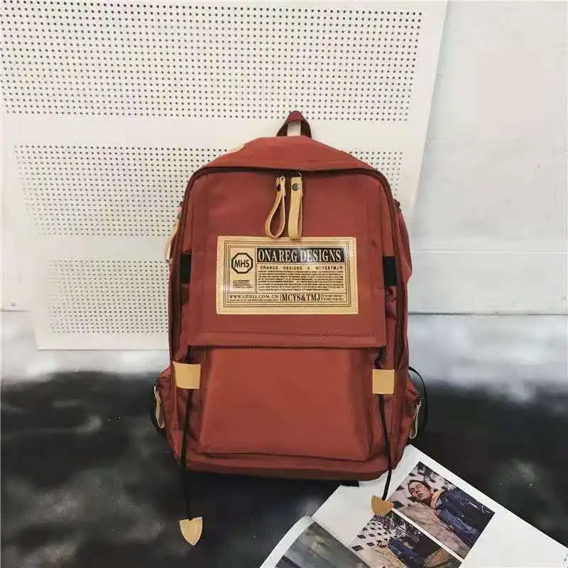 2021 New Trend Korean Domineering Harbor Style College Students' Tooling Backpack Large Capacity For Men And Women
2021 New Trend Korean Domineering Harbor Style College Students' Tooling Backpack Large Capacity For Men And Women
