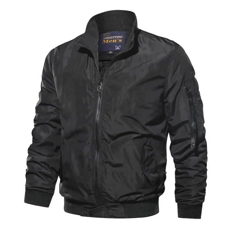 Military Jacket Men's Slim Bomber Jacket Aurumn Winter Men Outerwear Casual Long Sleeve Jackes and Coats Mens Clothing Plus Size
Military Jacket Men's Slim Bomber Jacket Aurumn Winter Men Outerwear Casual Long Sleeve Jackes and Coats Mens Clothing Plus Size