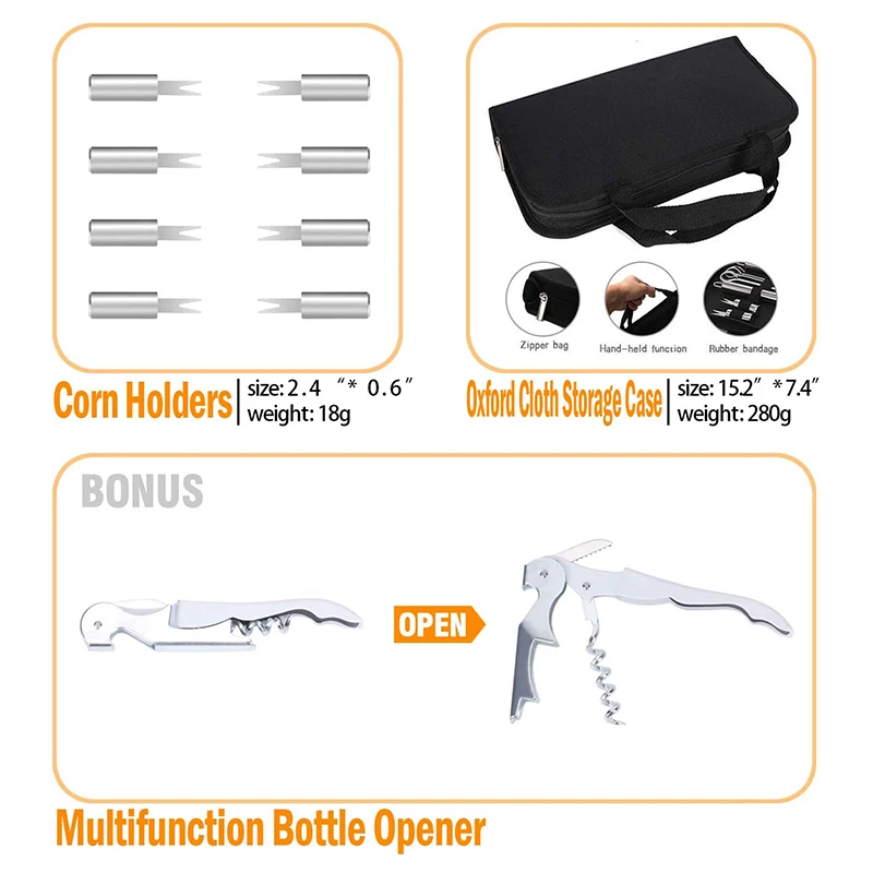 Grilling Accessories Grill Tools 28pcs/set Stainless Steel Sloted Spatula Fork Cleaning Brush Clamp BBQ Tools Set HG99
Grilling Accessories Grill Tools 28pcs/set Stainless Steel Sloted Spatula Fork Cleaning Brush Clamp BBQ Tools Set HG99