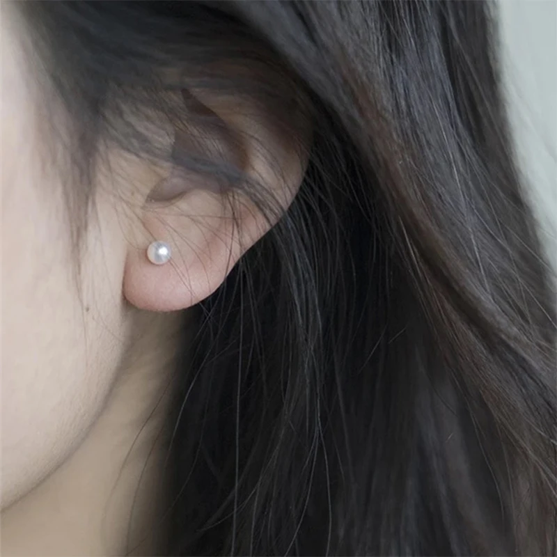 KUGG Genuine 925 Sterling Silver Pearl Stud Earring 6-7mm 100% Natural Freshwater Pearl Earring Jewelry Women Stud Earring 
KUGG Genuine 925 Sterling Silver Pearl Stud Earring 6-7mm 100% Natural Freshwater Pearl Earring Jewelry Women Stud Earring