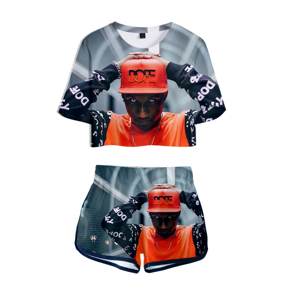 Женский комплект из 2 предметов Hopsin, Повседневная футболка и шорты с 3D принтом, 2021
Женский комплект из 2 предметов Hopsin, Повседневная футболка и шорты с 3D принтом, 2021