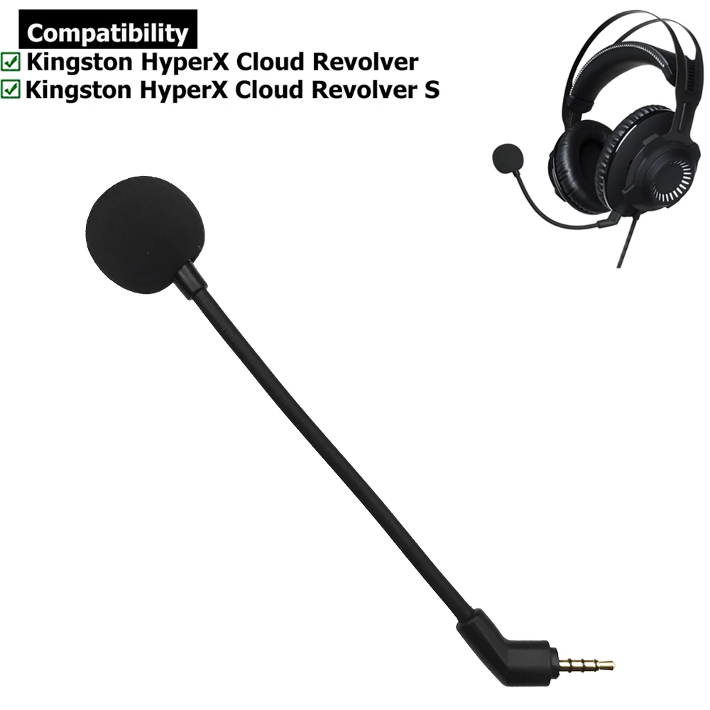 Замена Aux игра микрофонная гусиная петля микрофон стрелы для Kingston HyperX Cloud Revolver S
