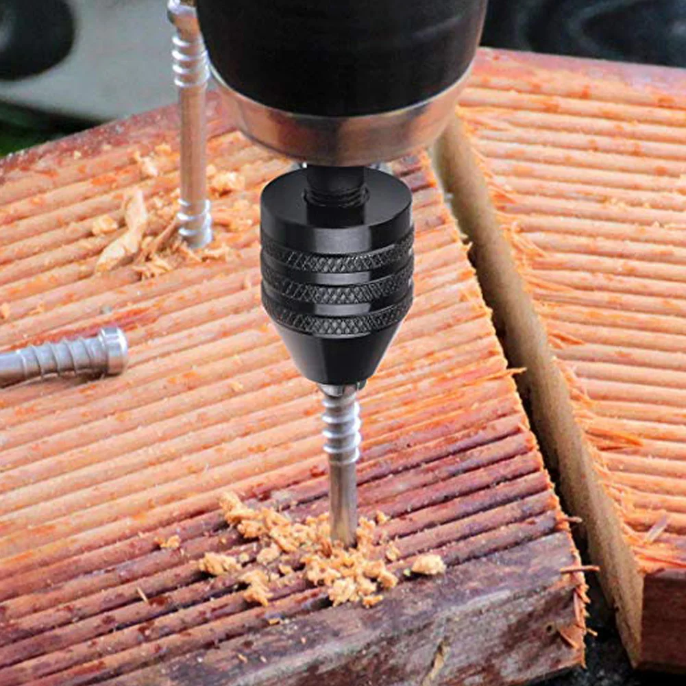 1/4 '' Hex Shank Keyless Drill Chuck Screwdriver Impact Driver Adaptor Drill Bit Tool Quick Change Convertor Adapter Hand Tools
1/4 '' Hex Shank Keyless Drill Chuck Screwdriver Impact Driver Adaptor Drill Bit Tool Quick Change Convertor Adapter Hand Tools