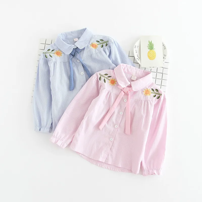 2020 Korean Baby Girl Cute Blouse Children's Clothing Spring and Autumn New Girls Flowers Embroidery Lace Shirt Toddler Top Tees
2020 Korean Baby Girl Cute Blouse Children's Clothing Spring and Autumn New Girls Flowers Embroidery Lace Shirt Toddler Top Tees
