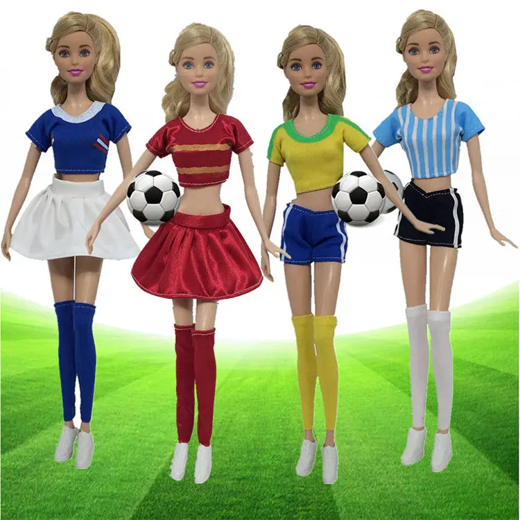 New 30cm Fashion Doll Clothes Accessories Sporty clothes Set Baby Clothes toys Kids Play House Toy Birthday Gift
New 30cm Fashion Doll Clothes Accessories Sporty clothes Set Baby Clothes toys Kids Play House Toy Birthday Gift