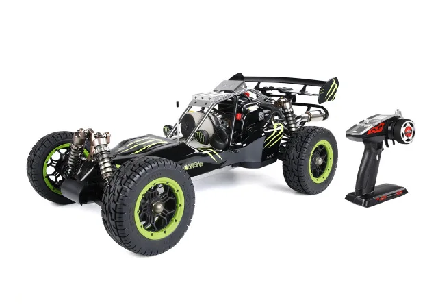 Багги 45cc Gas Baja 1/5 в масштабе 5S готов к работе с новой двойной выходной трубой |