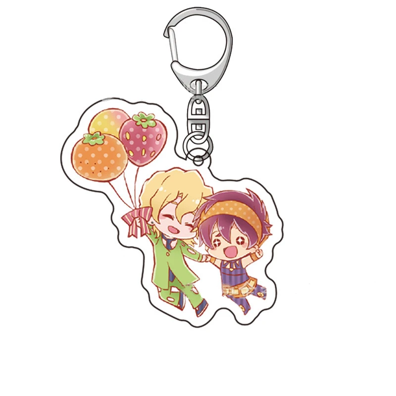 Keychain Women Anime JoJo Bizarre Adventure Pendant Keyring Cartoon Acrylic Jonathan Joestar Dio Brando Figure Fans Collection
Keychain Women Anime JoJo Bizarre Adventure Pendant Keyring Cartoon Acrylic Jonathan Joestar Dio Brando Figure Fans Collection