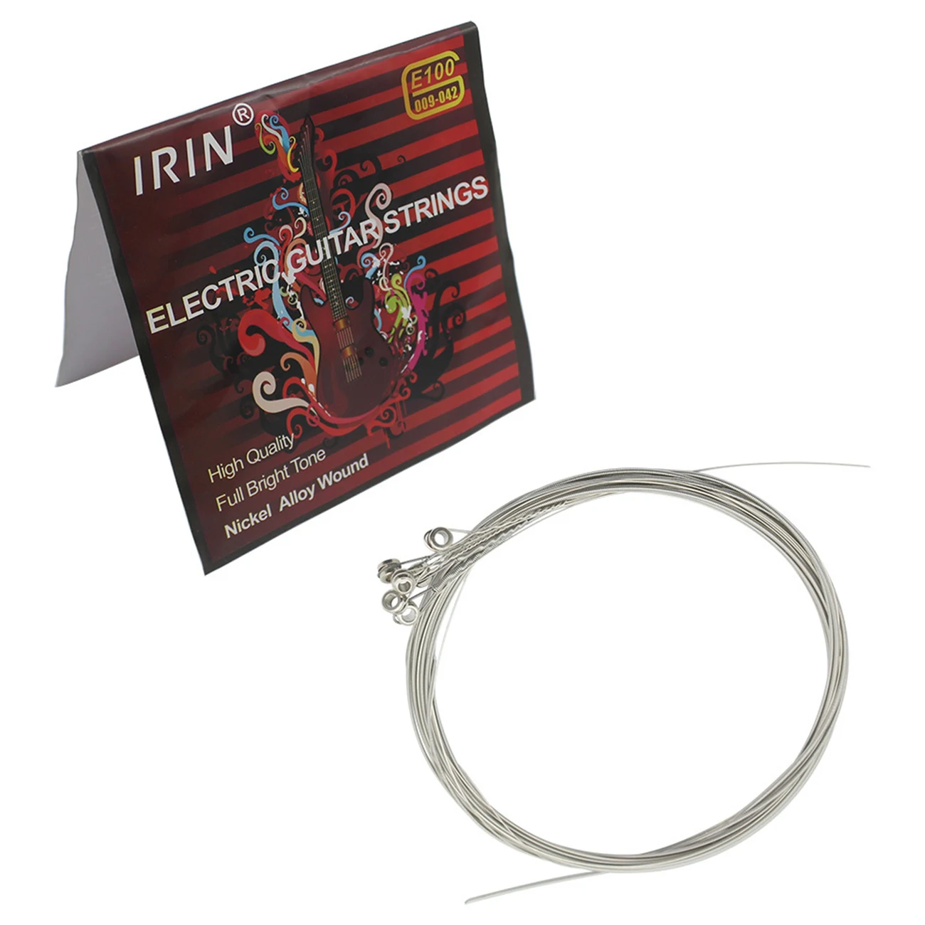 6pcs/set E101 Electric Guitar Strings Steel Core Nickel Alloy Wound Electric Guitar Replacement Parts Accessories(.010-.046)
6pcs/set E101 Electric Guitar Strings Steel Core Nickel Alloy Wound Electric Guitar Replacement Parts Accessories(.010-.046)