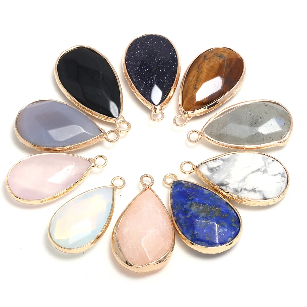 Natural Stone Pendant Reiki Heal Lapis lazuli Crystal for Trending Jewelry Making DIY Necklace Earring Gift for Women
Natural Stone Pendant Reiki Heal Lapis lazuli Crystal for Trending Jewelry Making DIY Necklace Earring Gift for Women