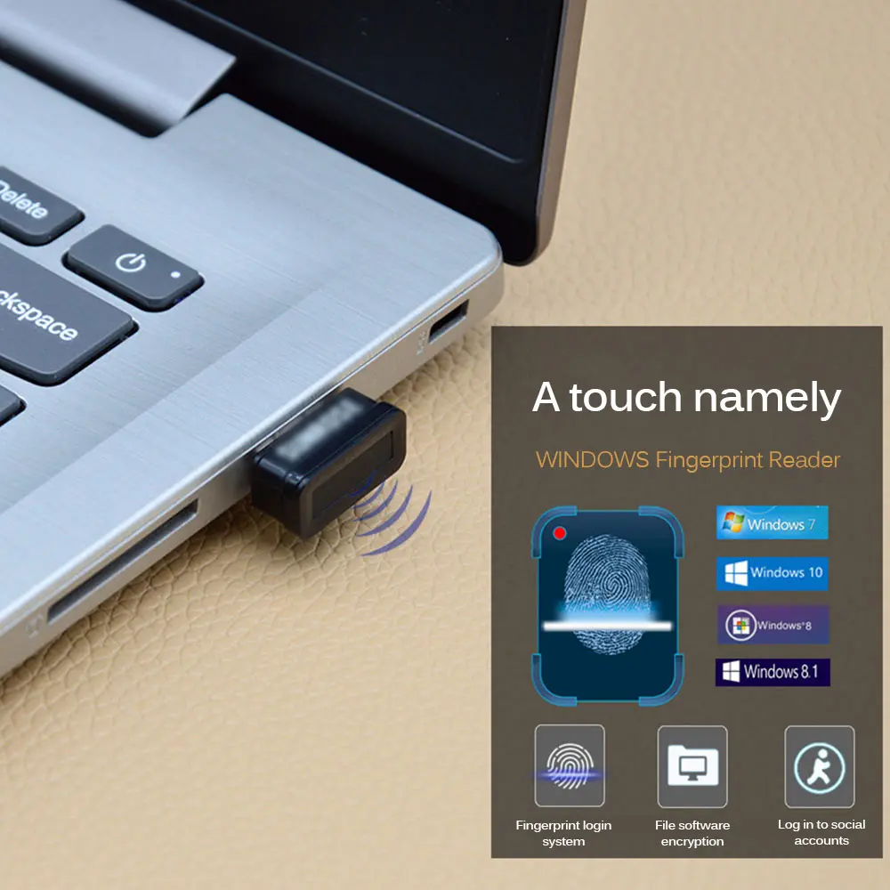 USB Fingerprint Reader For Windows10 Fingerprint Scanner Sensor Multi Finger360 Degree Touch Speedy Matching Laptop
USB Fingerprint Reader For Windows10 Fingerprint Scanner Sensor Multi Finger360 Degree Touch Speedy Matching Laptop