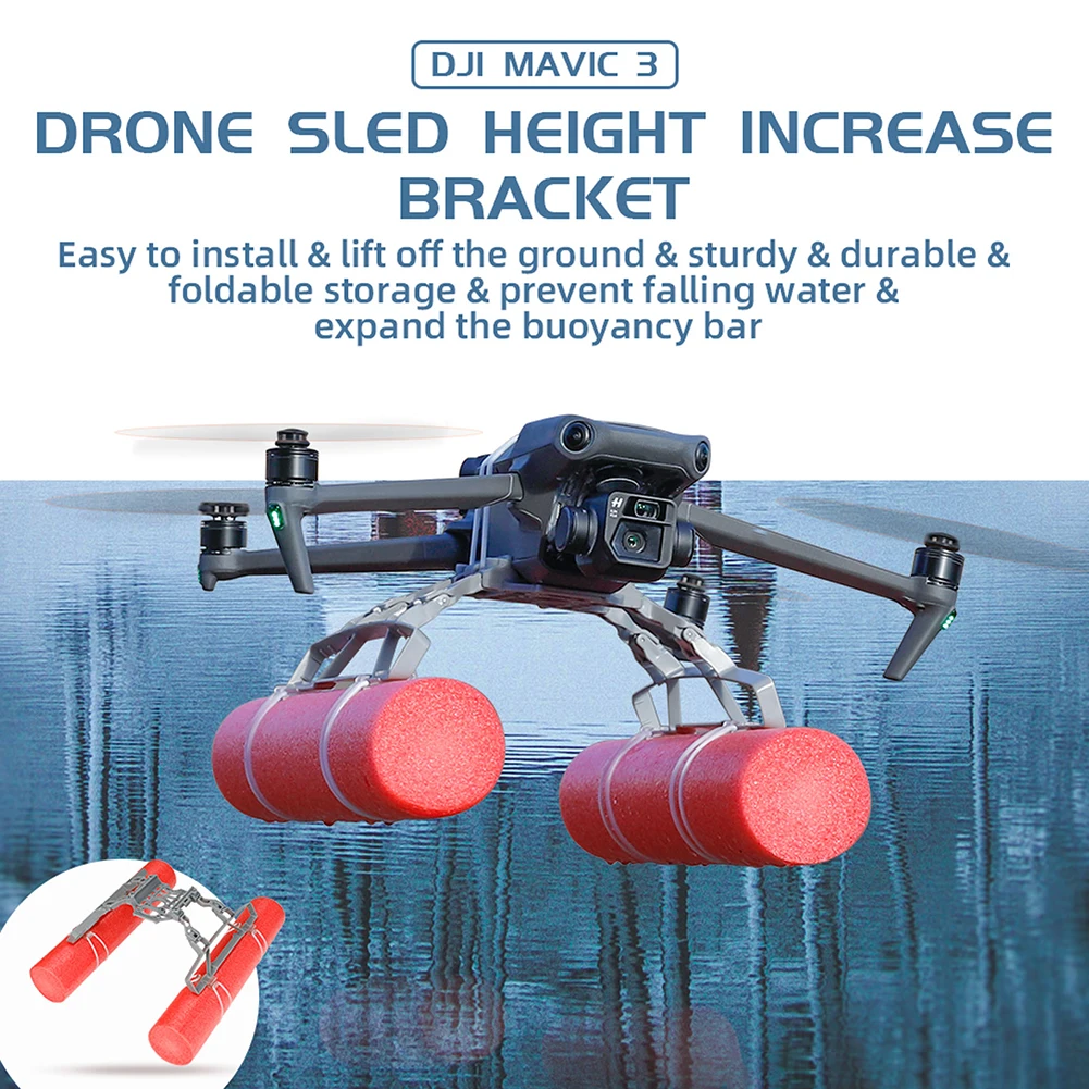 Drone Extended Height Leg Support for DJI Mavic 3 Protector Tripod Stand/Buoyancy Stick Landing Skid Float Bracket Accessories
Drone Extended Height Leg Support for DJI Mavic 3 Protector Tripod Stand/Buoyancy Stick Landing Skid Float Bracket Accessories