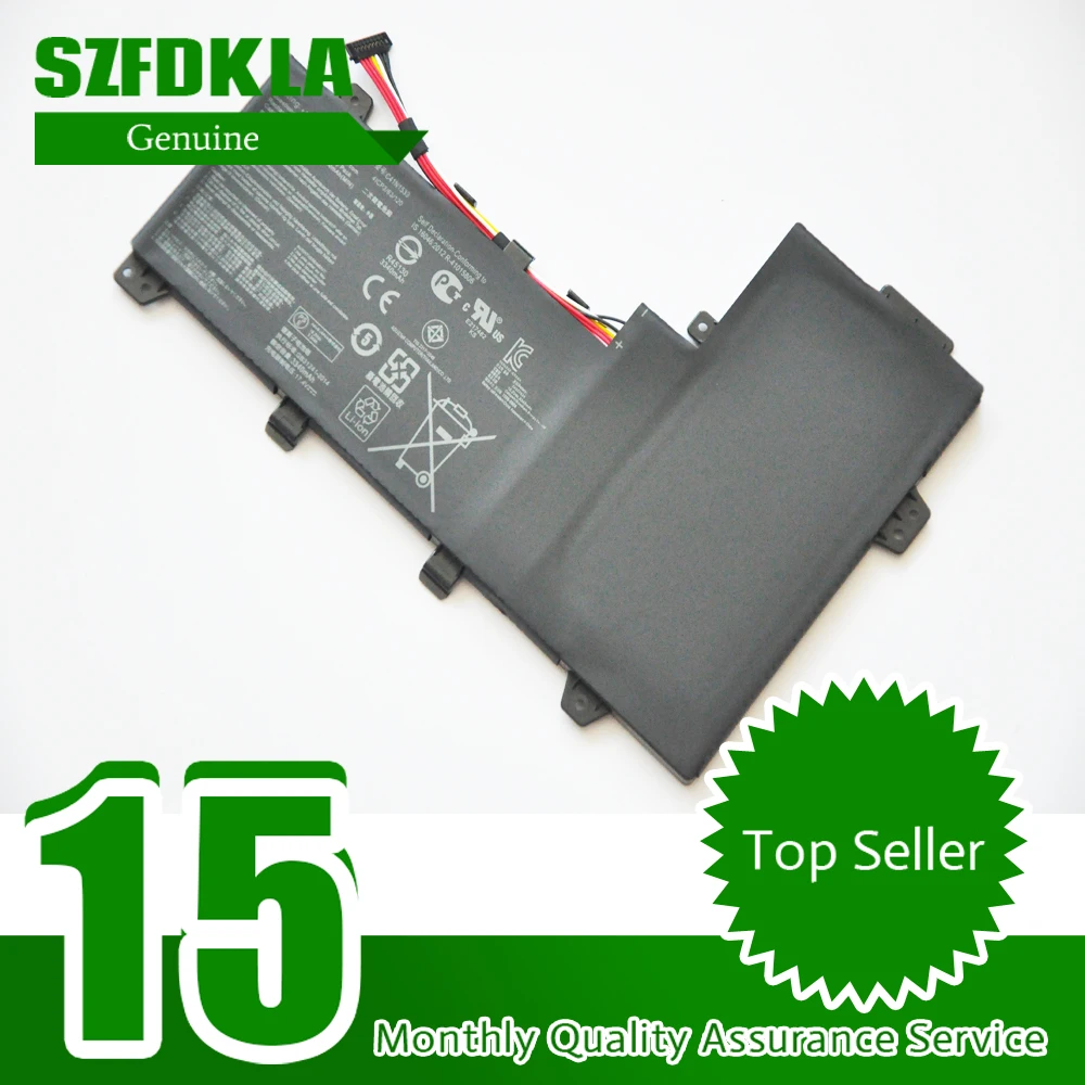 SZFDKLA New Genuine C41N1533 0B200-02010200 Battery For Asus Q524U Q534U Q534UX-BHI7T19 UX560UQ UX560UQ-1A UX560UQ-1C Series 
SZFDKLA New Genuine C41N1533 0B200-02010200 Battery For Asus Q524U Q534U Q534UX-BHI7T19 UX560UQ UX560UQ-1A UX560UQ-1C Series