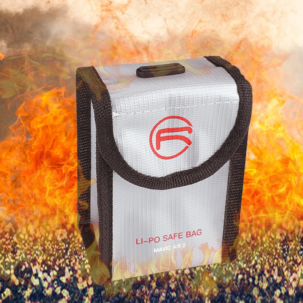 Upgraded DJI Mavic Air 2 LiPo Safe Bag Explosion-proof Protective Battery Storage Bag for DJI Mavic Air 2 Accessories
Upgraded DJI Mavic Air 2 LiPo Safe Bag Explosion-proof Protective Battery Storage Bag for DJI Mavic Air 2 Accessories