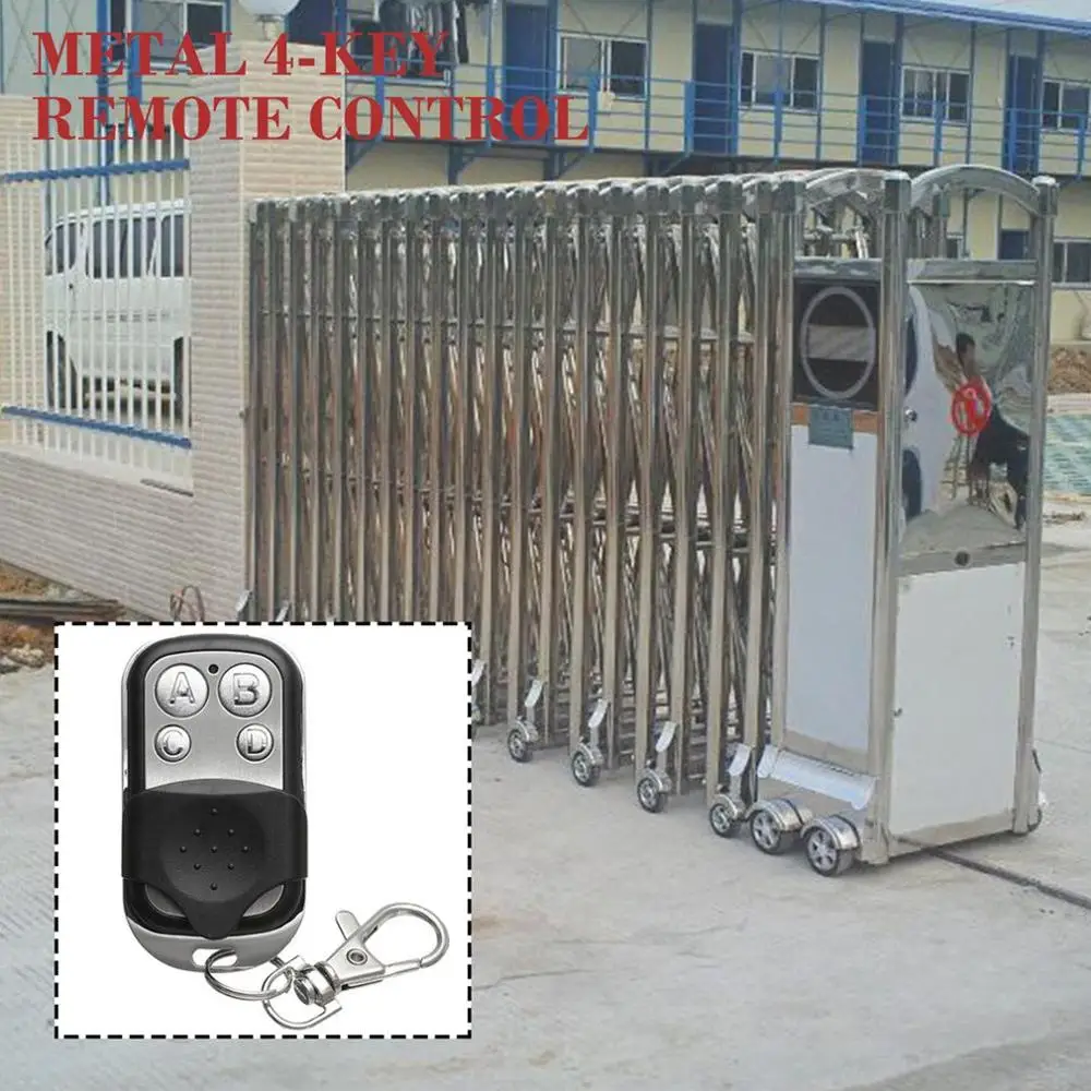 433Mhz Wireless Radio Frequency Remote Control Metal 4-Key Remote Control Ev1527 Learning Code Wireless Remote Control
433Mhz Wireless Radio Frequency Remote Control Metal 4-Key Remote Control Ev1527 Learning Code Wireless Remote Control