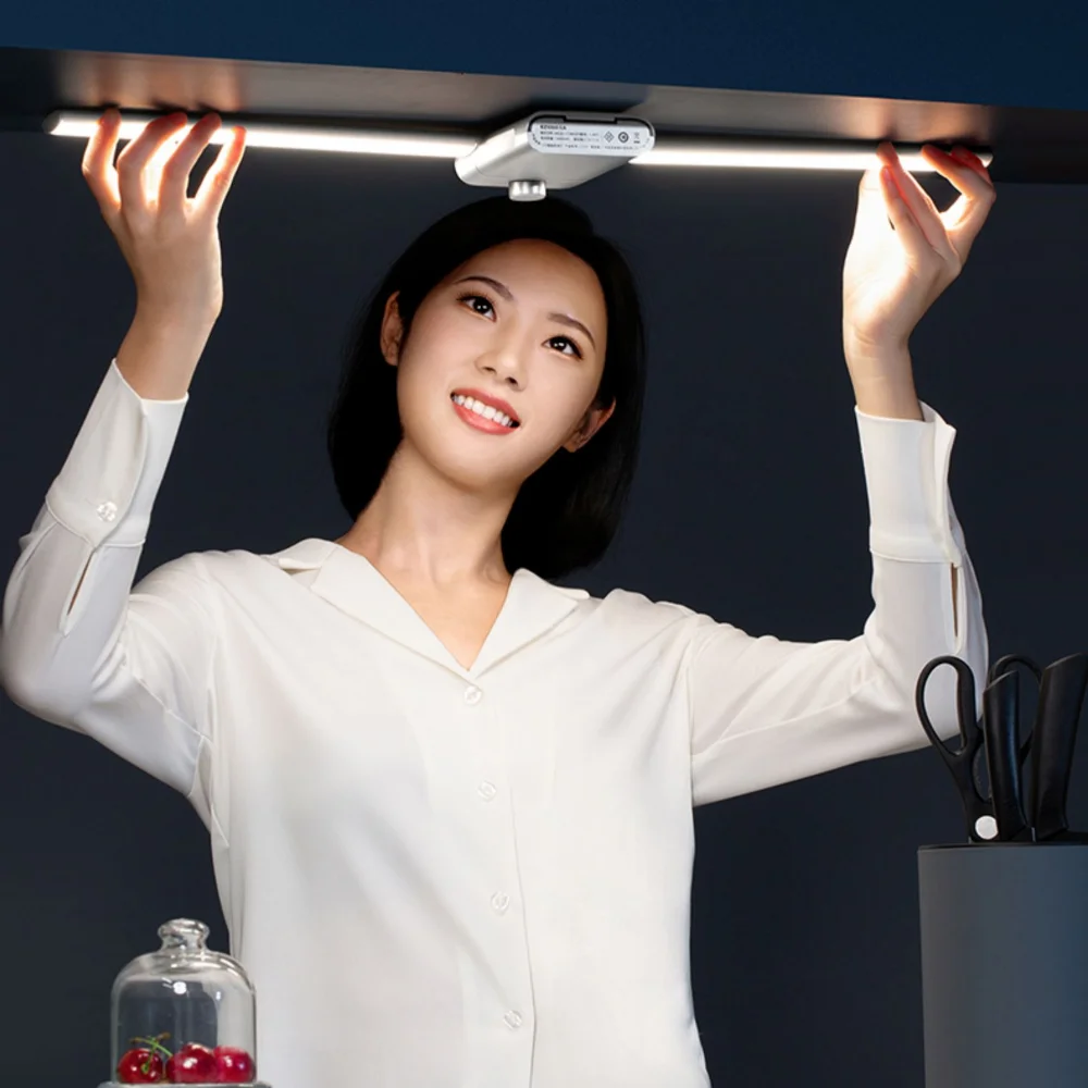 Умный светодиодный светильник zqWireless для шкафа с ручным сканированием, лампа под шкаф с зарядкой и проводкой, Индукционная лампа для кухни, длинный ночсветильник
Умный светодиодный светильник zqWireless для шкафа с ручным сканированием, лампа под шкаф с зарядкой и проводкой, Индукционная лампа для кухни, длинный ночсветильник