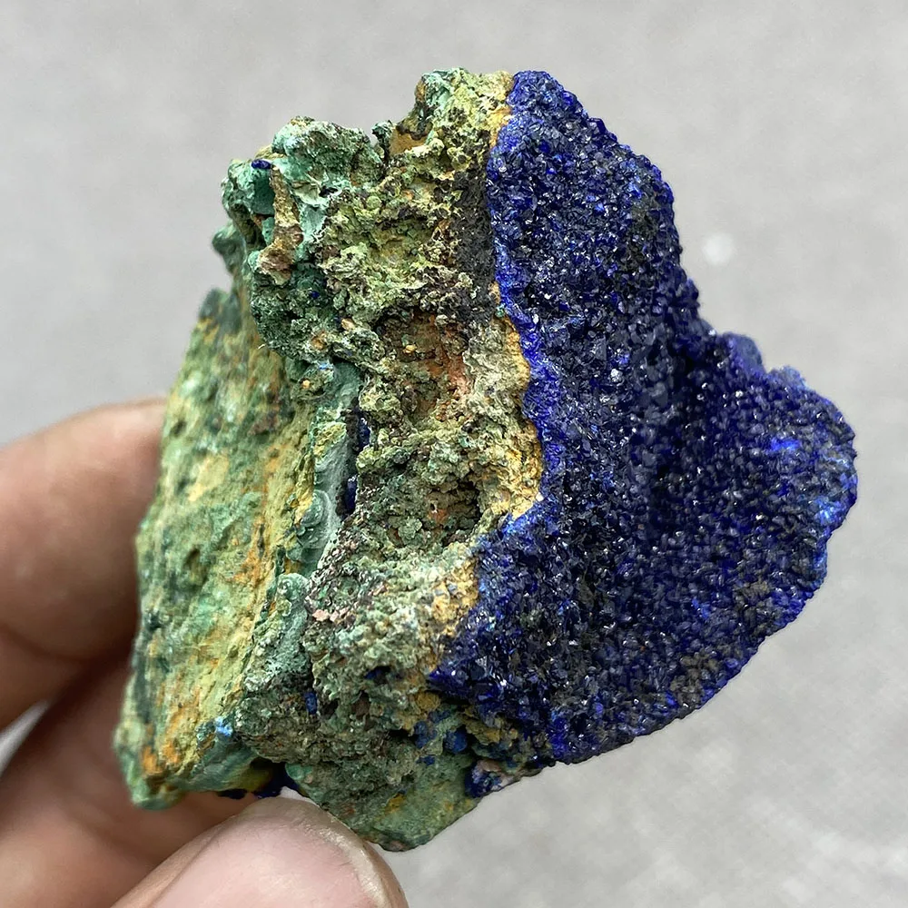 Natural azurite mineral cristal espécime da provÃncia de anhui, china H46#
Natural azurite mineral cristal espécime da provÃncia de anhui, china H46#