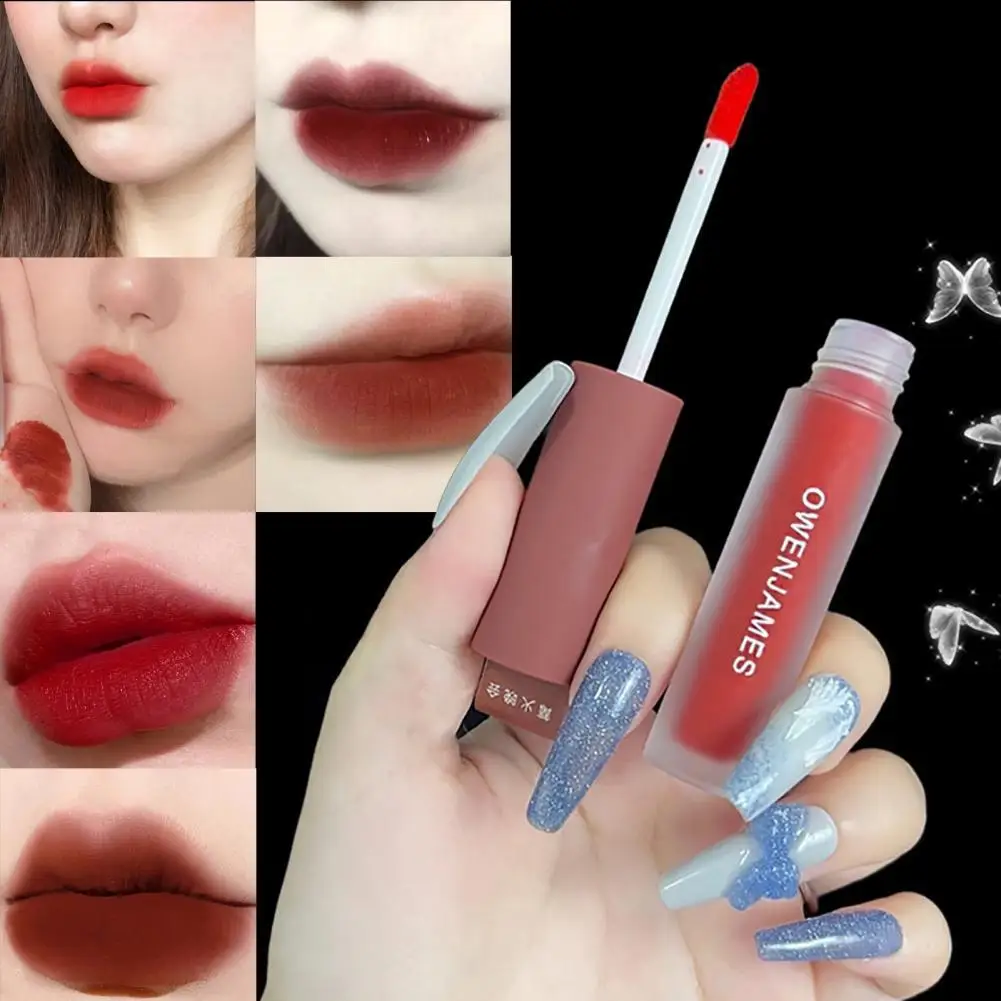4g Lip Lacquer Waterproof Velvet Matte Long Lasting Non-sticky Easy to Color Non-fading Women Lip Gloss for Girl
4g Lip Lacquer Waterproof Velvet Matte Long Lasting Non-sticky Easy to Color Non-fading Women Lip Gloss for Girl