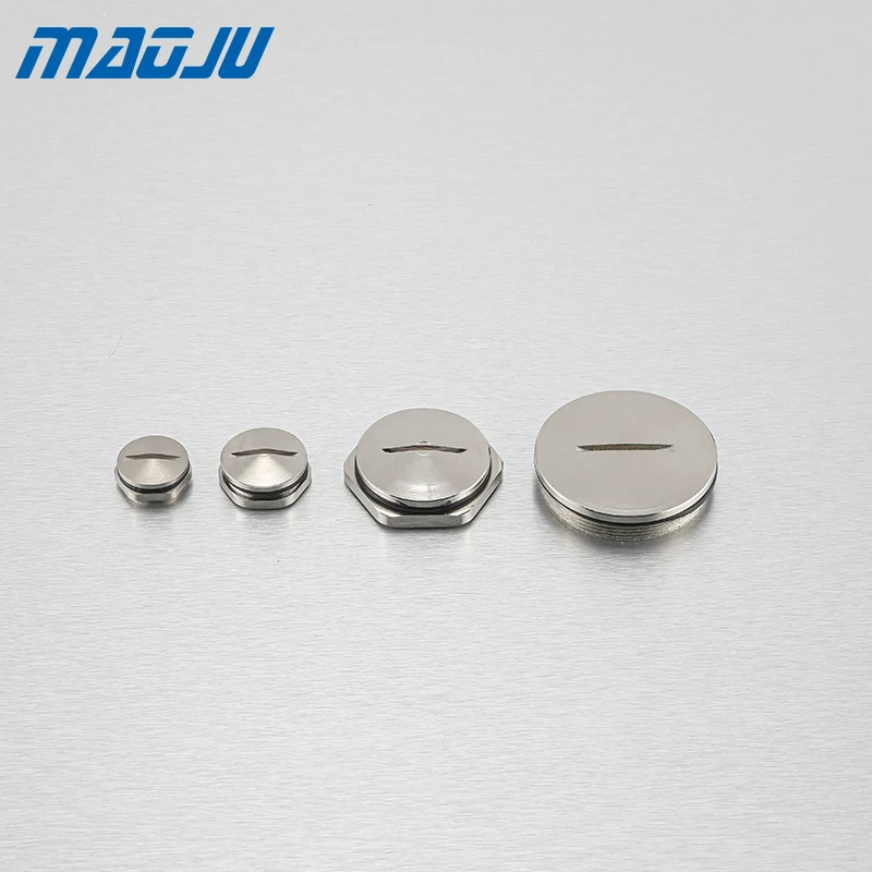 5PC Free Shipping PG7 PG9 PG11 PG13.5 PG16 PG19 Screw cover cap Metal blind plug Screw blind cap with free nut for sealing
5PC Free Shipping PG7 PG9 PG11 PG13.5 PG16 PG19 Screw cover cap Metal blind plug Screw blind cap with free nut for sealing