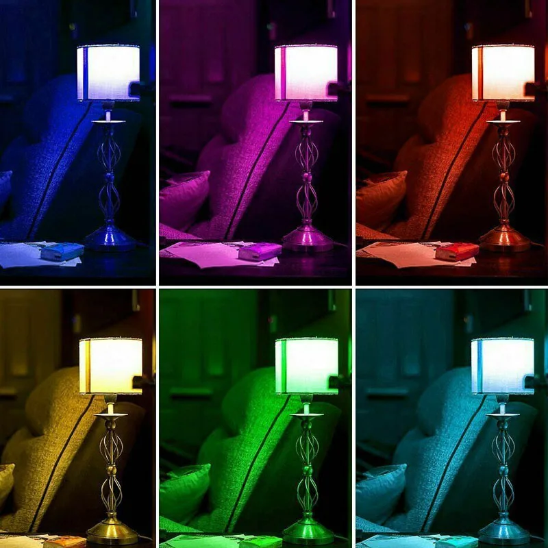 E27 RGB bulb Dimmable Led lamp IR Remot SMD2835 5W 10W 15W Garden party stage atmosphere Night light Holiday lighting home party 
E27 RGB bulb Dimmable Led lamp IR Remot SMD2835 5W 10W 15W Garden party stage atmosphere Night light Holiday lighting home party