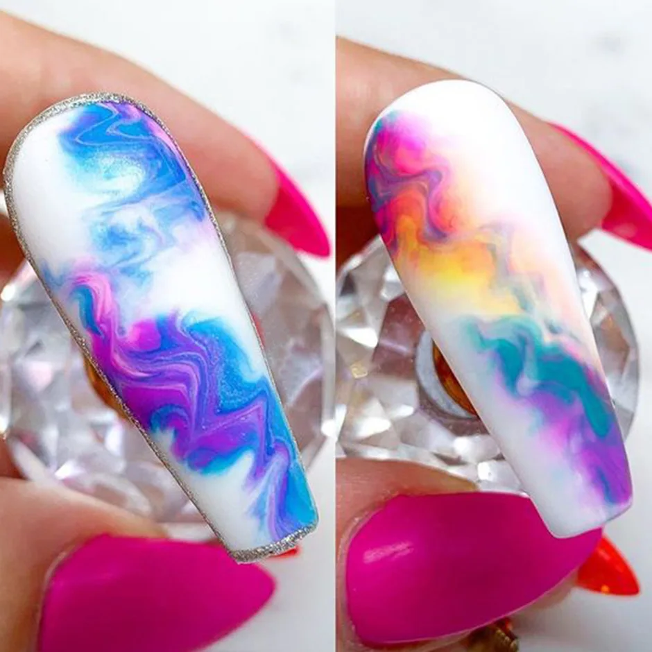 6/12pc Blooming Paints Watercolor Powder For Nails Abstract Nail Art Pigment Magic Pearl Chrome Polish Manicure Glitter
6/12pc Blooming Paints Watercolor Powder For Nails Abstract Nail Art Pigment Magic Pearl Chrome Polish Manicure Glitter