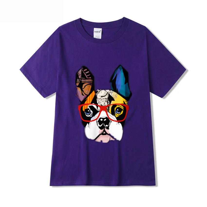 Fashion 2021 men's and women's T-shirts quilted bulldog-black high-quality round-neck men's and women's fashion T-shirts, funny
Fashion 2021 men's and women's T-shirts quilted bulldog-black high-quality round-neck men's and women's fashion T-shirts, funny