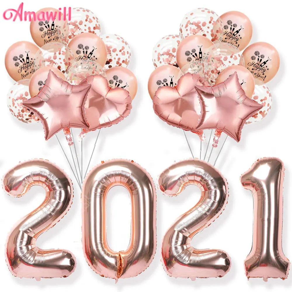 Amawill Happy New Year 2021 Party Balloons 12In Confetti Latex Helium Balloons Christmas New Year Wedding Festival Decorations
Amawill Happy New Year 2021 Party Balloons 12In Confetti Latex Helium Balloons Christmas New Year Wedding Festival Decorations