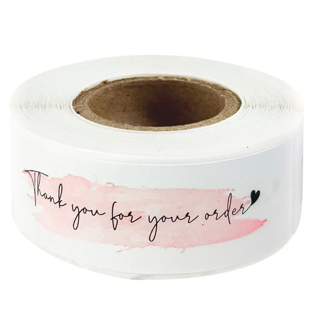 Thank You Sticker 120 Labels Per Roll Gift Wrapping Decoration Paper Self-adhesive Label Rectangle Stickers
Thank You Sticker 120 Labels Per Roll Gift Wrapping Decoration Paper Self-adhesive Label Rectangle Stickers