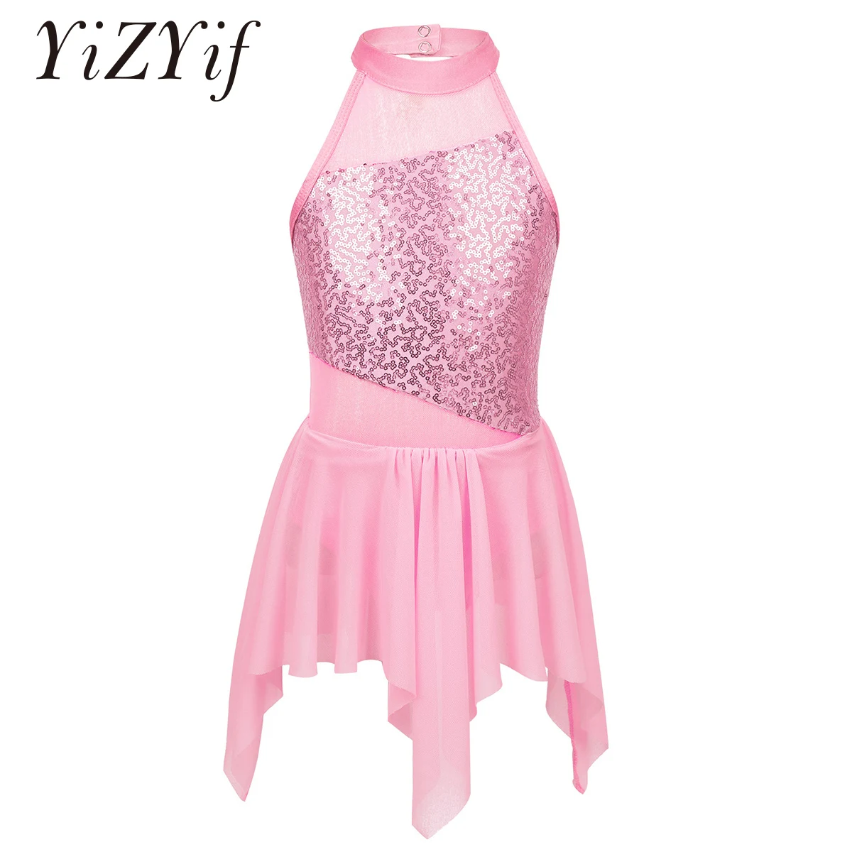 Kids Girls Sleeveless Sequins Cutout Back Ballet Leotard Dress for Gymnastic Lyrical Modern Contemporary Ballroom Dance Costume
Kids Girls Sleeveless Sequins Cutout Back Ballet Leotard Dress for Gymnastic Lyrical Modern Contemporary Ballroom Dance Costume
