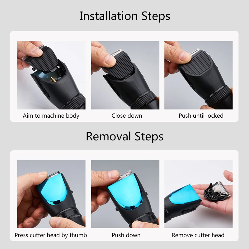 Hair Clipper Barber Shop Hair Trimmer Rechargeable Electric Hair Cutter Shaving Machine Razor Shaver for Salon ZN918
Hair Clipper Barber Shop Hair Trimmer Rechargeable Electric Hair Cutter Shaving Machine Razor Shaver for Salon ZN918
