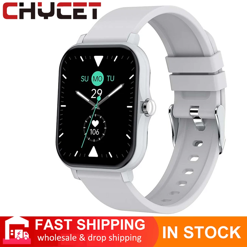 CHYCYET NEW Men Sport Smart Watch 2021 Women Smart Watches Blood Oxygen Sleep Heart Rate Monitor Smartwatch for IOS Android
CHYCYET NEW Men Sport Smart Watch 2021 Women Smart Watches Blood Oxygen Sleep Heart Rate Monitor Smartwatch for IOS Android