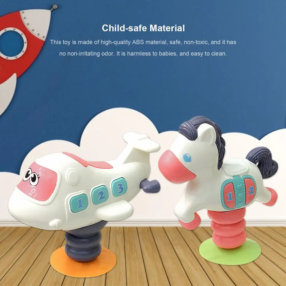 Music Pony Airplane Suction Cup High Chair Toy Early Education Music Interactive Children's Comfort Toys Birthday Christmas Gift
Music Pony Airplane Suction Cup High Chair Toy Early Education Music Interactive Children's Comfort Toys Birthday Christmas Gift