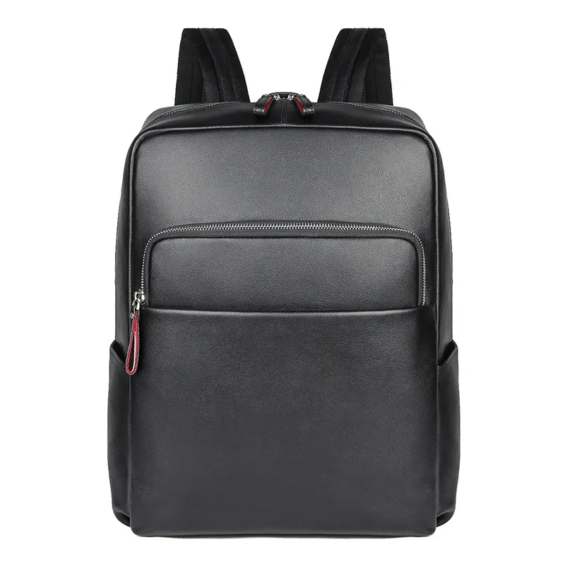 Genuine Leather Backpack Laptop Mens Business Casual Back Pack Male Computer Bagpack Black Backpacking
Genuine Leather Backpack Laptop Mens Business Casual Back Pack Male Computer Bagpack Black Backpacking