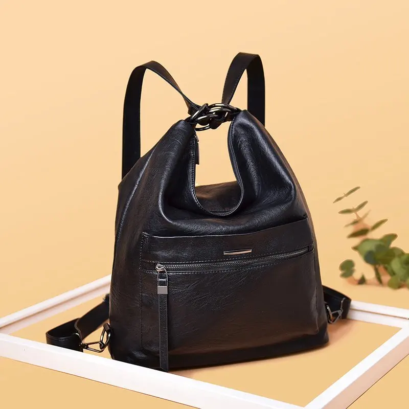 2021 hot sale multifunctional leather ladies handbag brand designer ladies fashion backpack youth school bag travel shoulder bag
2021 hot sale multifunctional leather ladies handbag brand designer ladies fashion backpack youth school bag travel shoulder bag