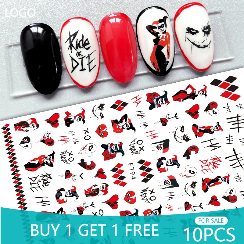 10PCS Halloween Series 3D Simulation Scar Nail Sticker Snake Skull Nail Slider Ghost Girl Nail Decoration Tool
10PCS Halloween Series 3D Simulation Scar Nail Sticker Snake Skull Nail Slider Ghost Girl Nail Decoration Tool