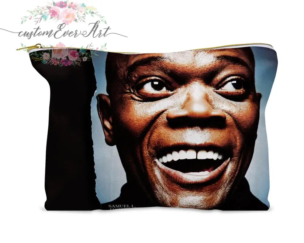 Samuel L. Jackson cosmetic bag personalized small makeup bag funny makeup organizer toiletry bag zipper pouch
Samuel L. Jackson cosmetic bag personalized small makeup bag funny makeup organizer toiletry bag zipper pouch