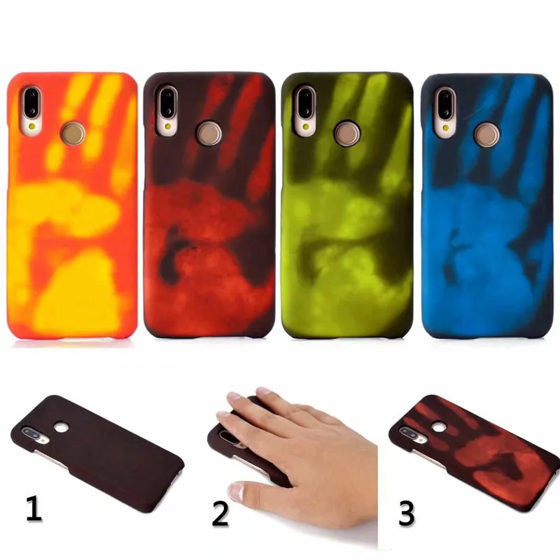 Thermal Heat Induction For Huawei Nova 7 SE P20 Pro P20 Lite case Rear cover Thermochromic Protective shell Ambok
Thermal Heat Induction For Huawei Nova 7 SE P20 Pro P20 Lite case Rear cover Thermochromic Protective shell Ambok