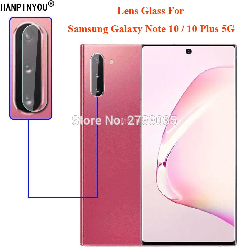 Для samsung Galaxy Note 10/Note10 Plus 5G прозрачная ультра тонкая задняя камера защита объектива