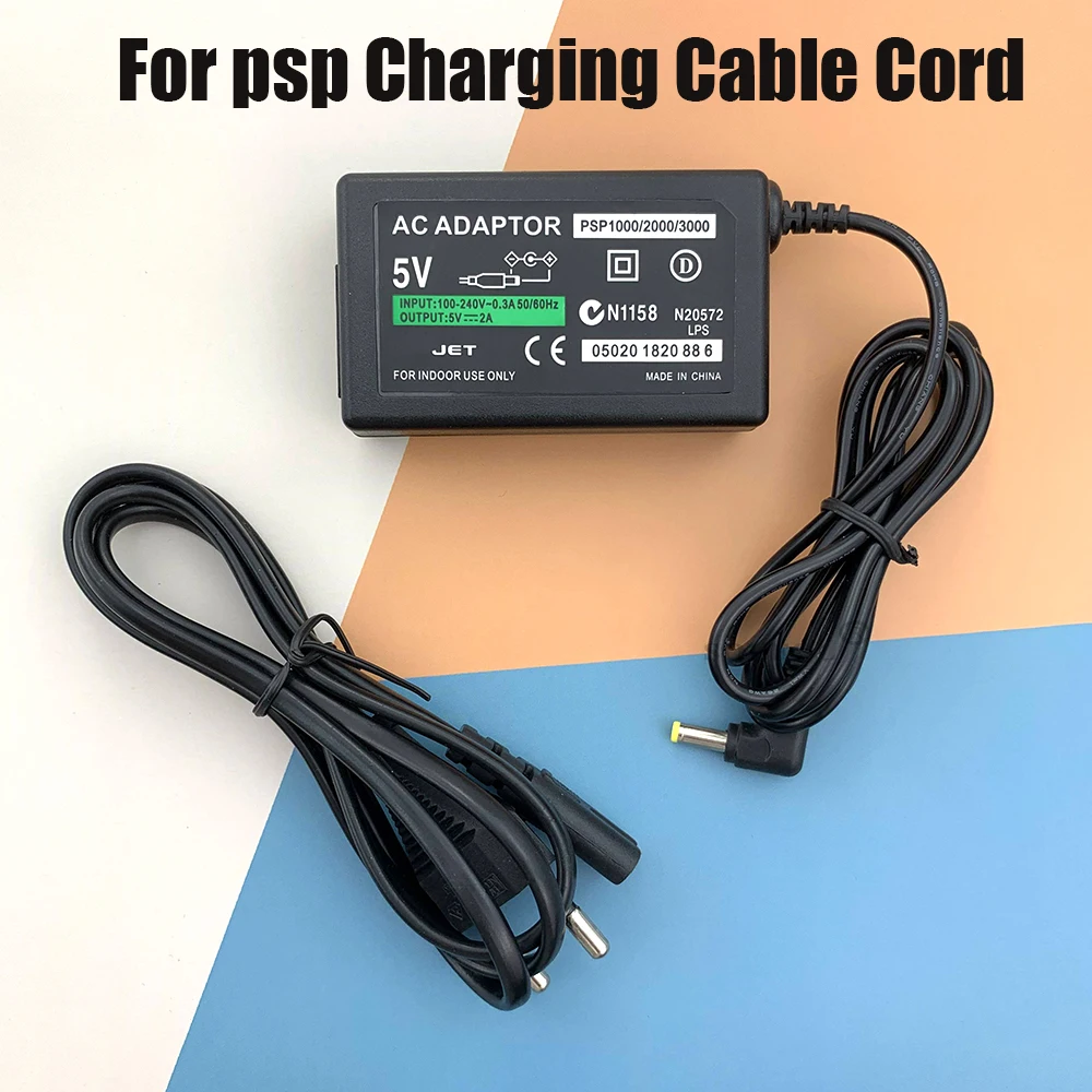 EU/US/UK Plug 5V Home AC Adapter Wall Charger Power Supply for Sony PlayStation Portable PSP 1000 2000 3000 Charging Cable Cord
EU/US/UK Plug 5V Home AC Adapter Wall Charger Power Supply for Sony PlayStation Portable PSP 1000 2000 3000 Charging Cable Cord