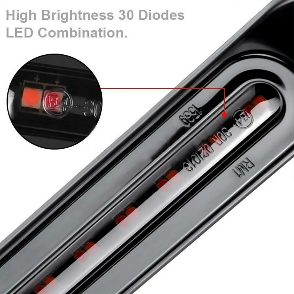 2pcs Car LED RV Trailer 12-24V Truck Stop Flowing 4lines Turn Signal Brake Rear Tail Light Bar DRL Waterproof IP67 For Car
2pcs Car LED RV Trailer 12-24V Truck Stop Flowing 4lines Turn Signal Brake Rear Tail Light Bar DRL Waterproof IP67 For Car