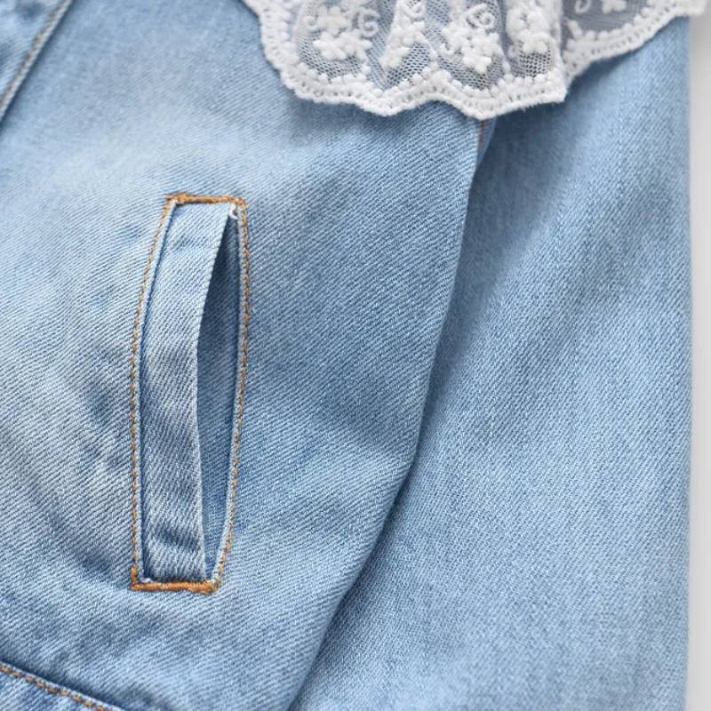 Babyinstar Denim Jacket for Girls Fashionable Jacket & Coats Toddler Children's Jeans Outwear Kids Mesh Collar Denim Jacket
Babyinstar Denim Jacket for Girls Fashionable Jacket & Coats Toddler Children's Jeans Outwear Kids Mesh Collar Denim Jacket